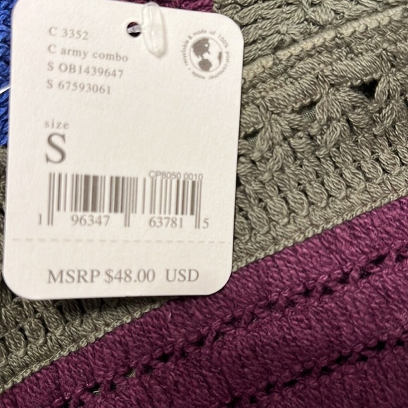 NEW FREE PEOPLE- Bralette crotchet bralette v neck top in Size Small - Picture 7 of 8